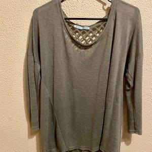 Maurices Olive Green 3/4 Sleeve